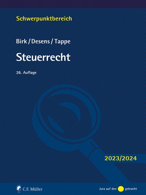 Title details for Steuerrecht by Dieter Birk - Available